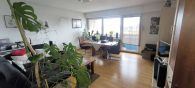 Wohnzimmer - 2-Zimmer-Wohnung in zentraler Lage mit Balkon und Aufzug