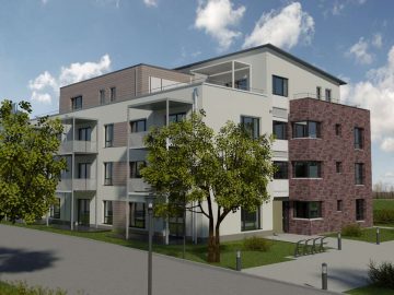 Hochwertige 2-Zimmer-Neubauwohnung im Erdgeschoss der Klimaschutzsiedlung Richard-van-de-Loo-Straße, 47533 Kleve, Erdgeschosswohnung