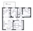 Moderne 4-Zimmer-Wohnung in zentraler Lage - Grundriss